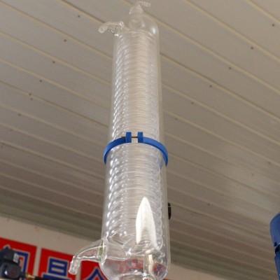 Borosilicate glass reflux condenser