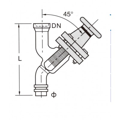 Hot Sale Glass Valves for Glass Reactor in Nantong, Jiangsu