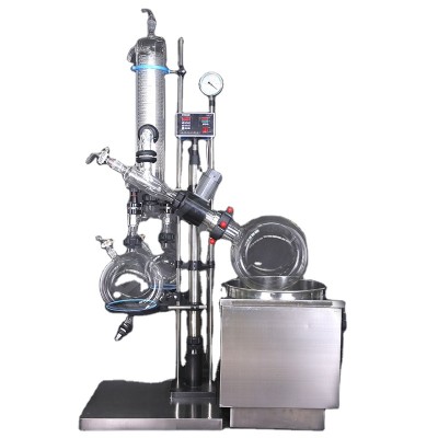 10L Vertical Glassware Distillation vacuum industrial rotary evaporators